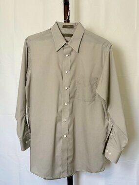 Claybrooke | Wrinkle-Free Button Down Shirt | Size 16 (32/33)